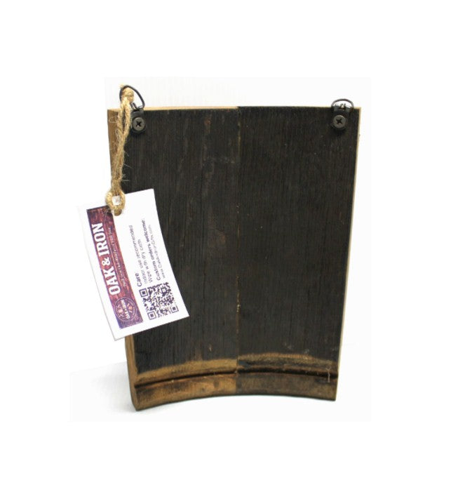 New Orleans Saints Whiskey Barrel Stave Wall Decor