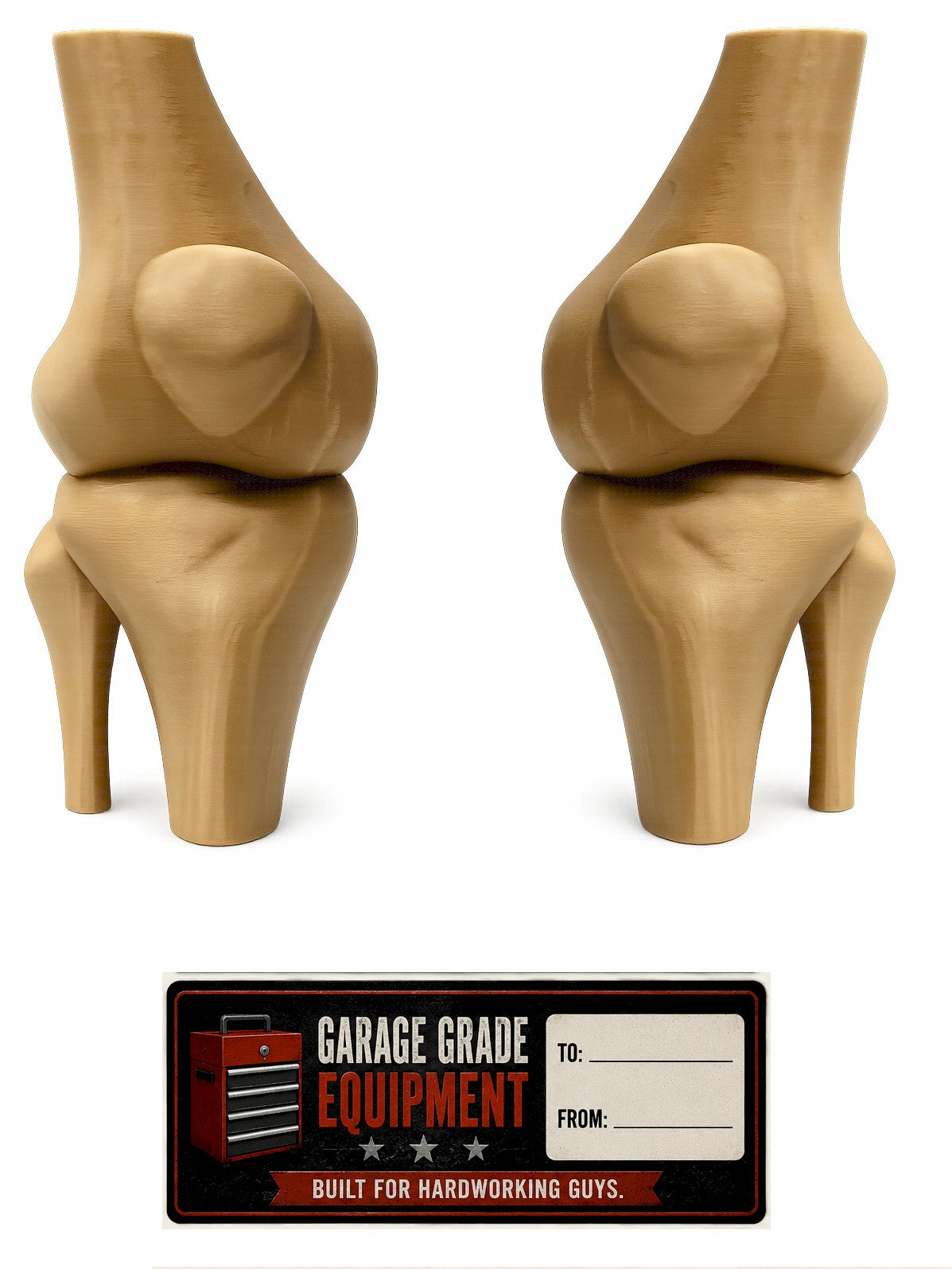 Funny Knee Joint Gift for Dad – Novelty DIY Handyman Gag Gift, RYO-KNEE