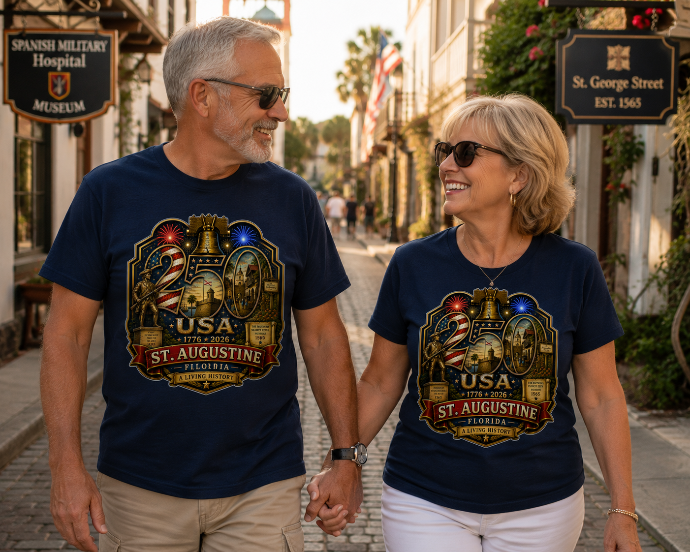 St. Augustine, Florida Shirt | USA 250 Collection™ | America's Oldest City