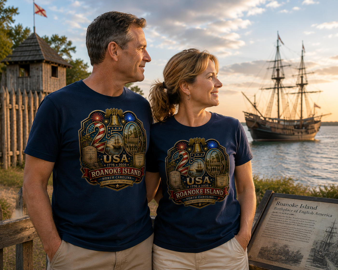 Roanoke Island, North Carolina | USA 250 Collection™ | America's Story Began
