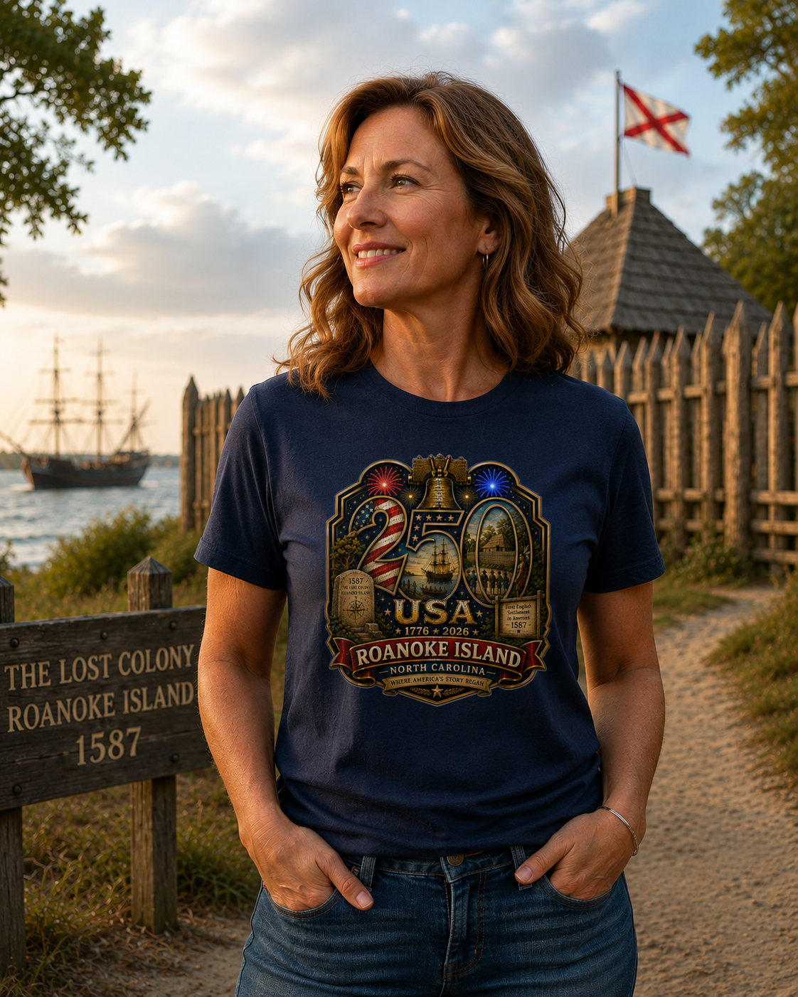 Roanoke Island, North Carolina | USA 250 Collection™ | America's Story Began