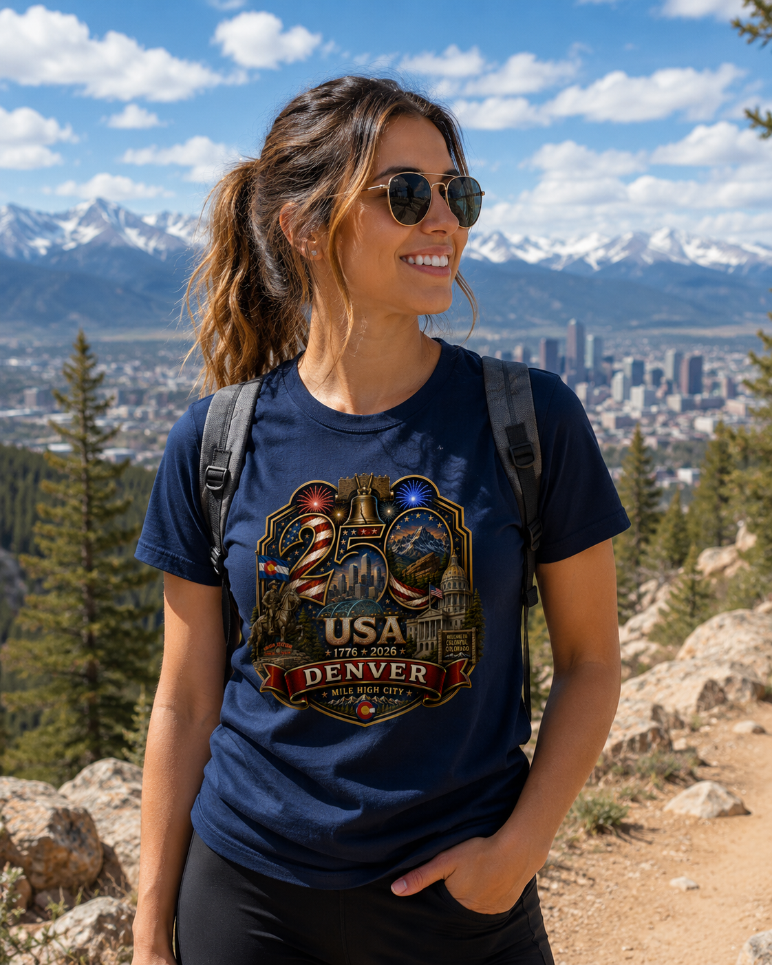 Denver, Colorado Shirt | Gateway to the American West | USA 250 Collection™