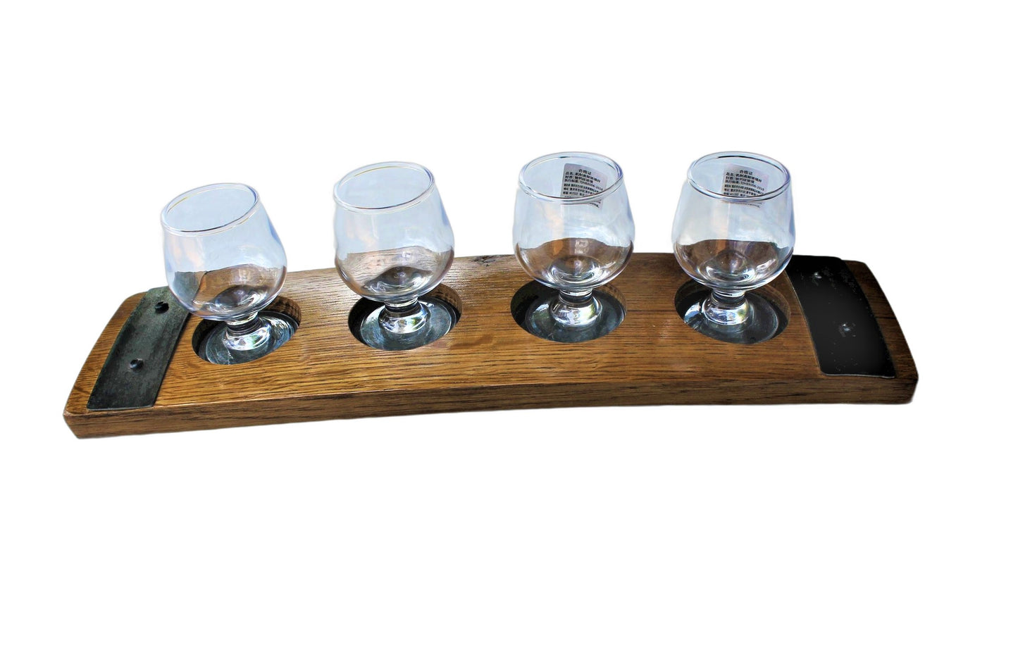 Oak & Iron™ Whiskey Flight Shot Tray