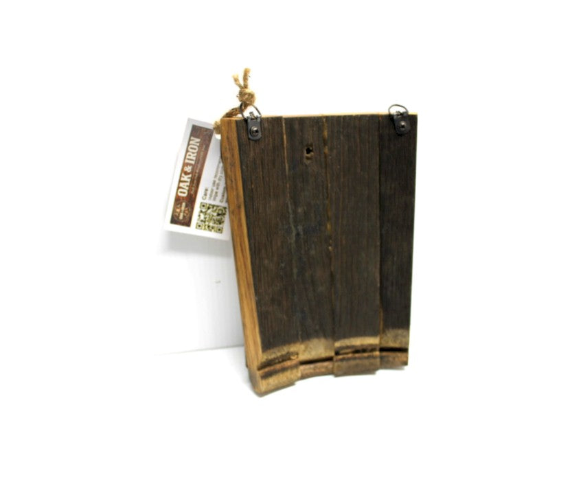 Georgia Bulldogs Back-to-Back Champion Whiskey Barrel Stave Wall Decor (2021–2022)