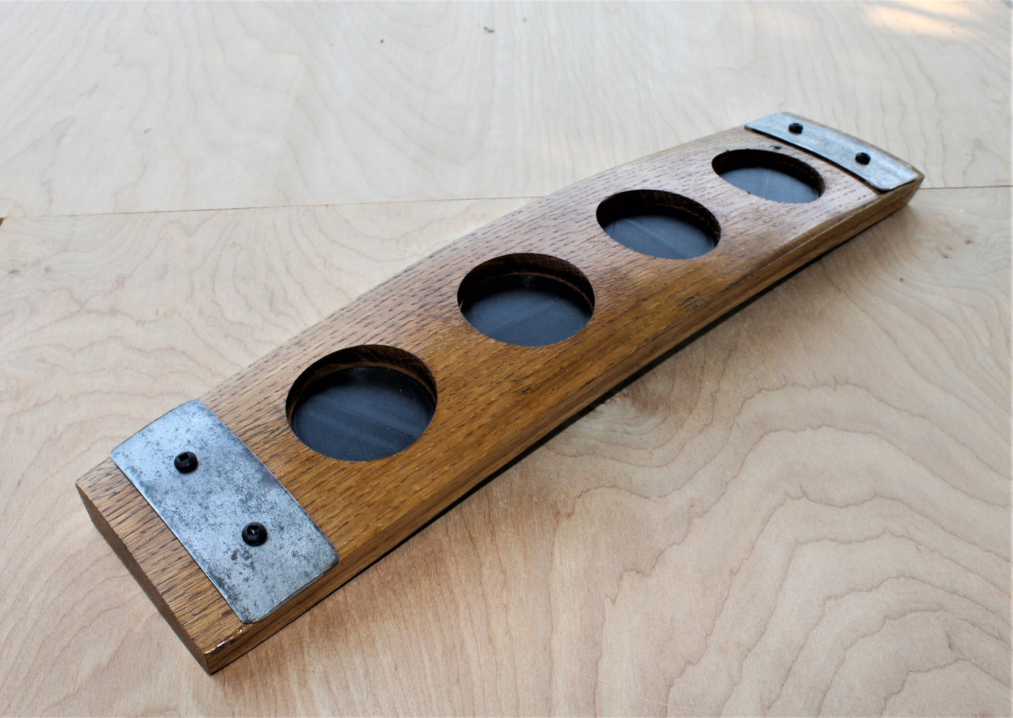 Oak & Iron™ Whiskey Flight Shot Tray