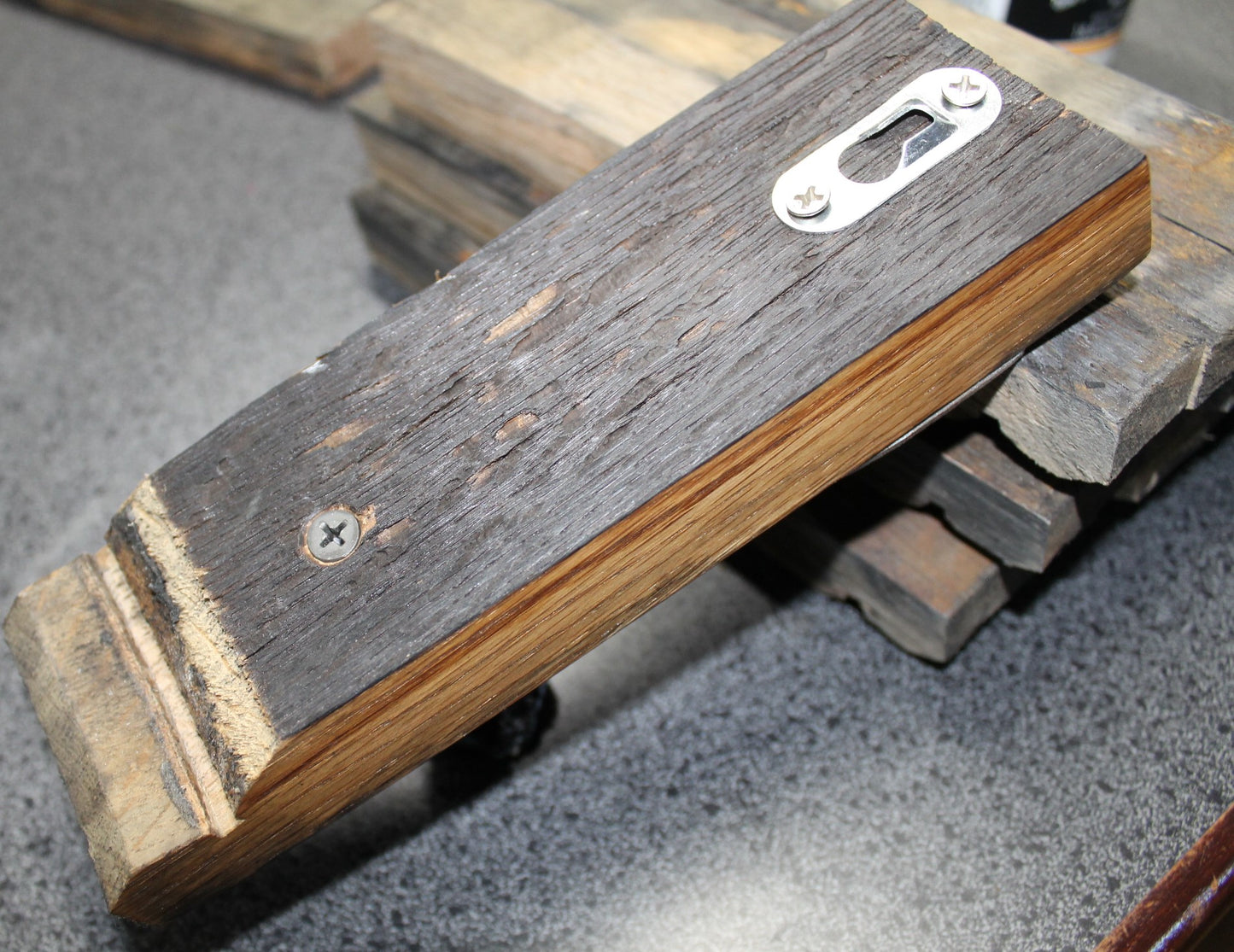 Railroad Spike Wall Hook – Rustic Coat & Hat Hook – Reclaimed Wood Entryway Hook