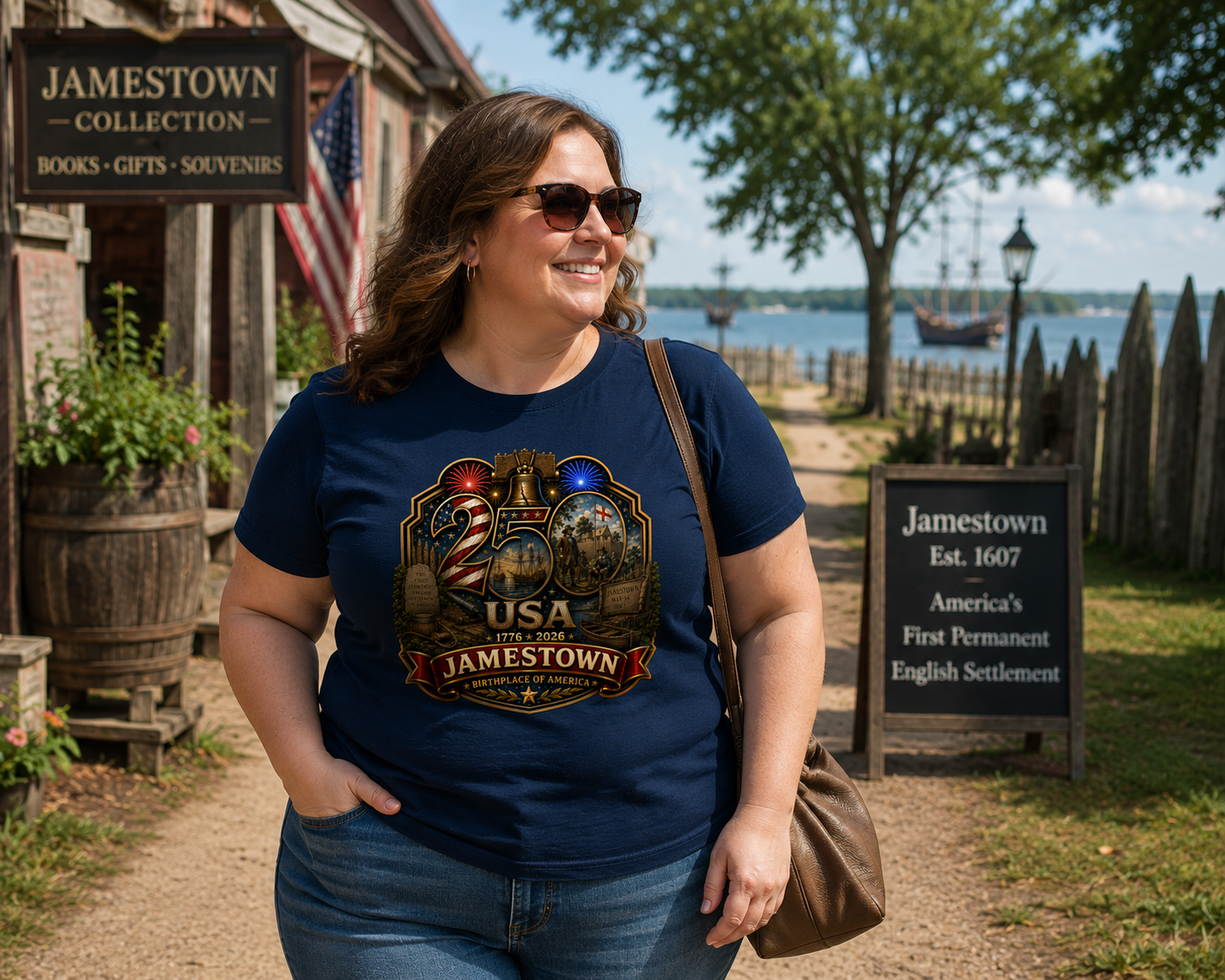 Jamestown, Virginia Shirt | America's First Permanent English Settlement | USA 250 Collection™