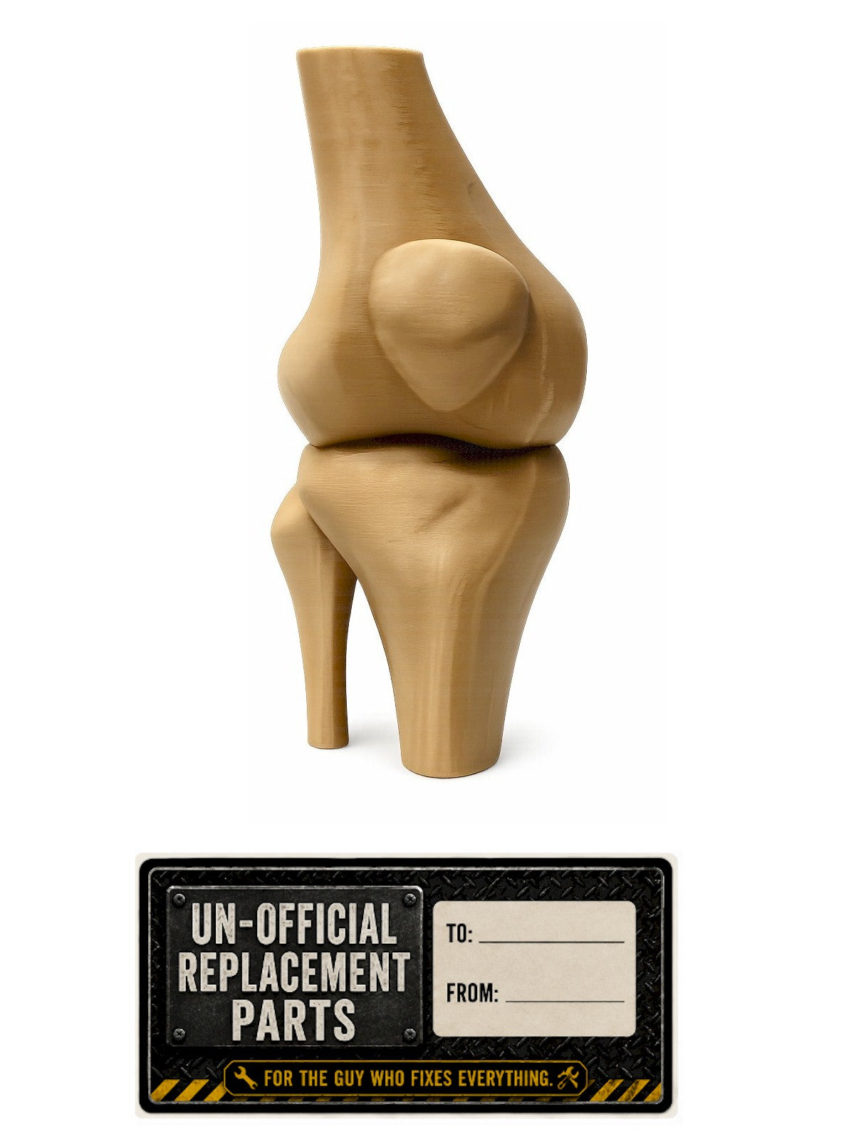 Funny Father’s Day Gift for DIY Dads & Hardworking Husbands - MILWAU-KNEE™ Replacement Knee Joint  IY Kit
