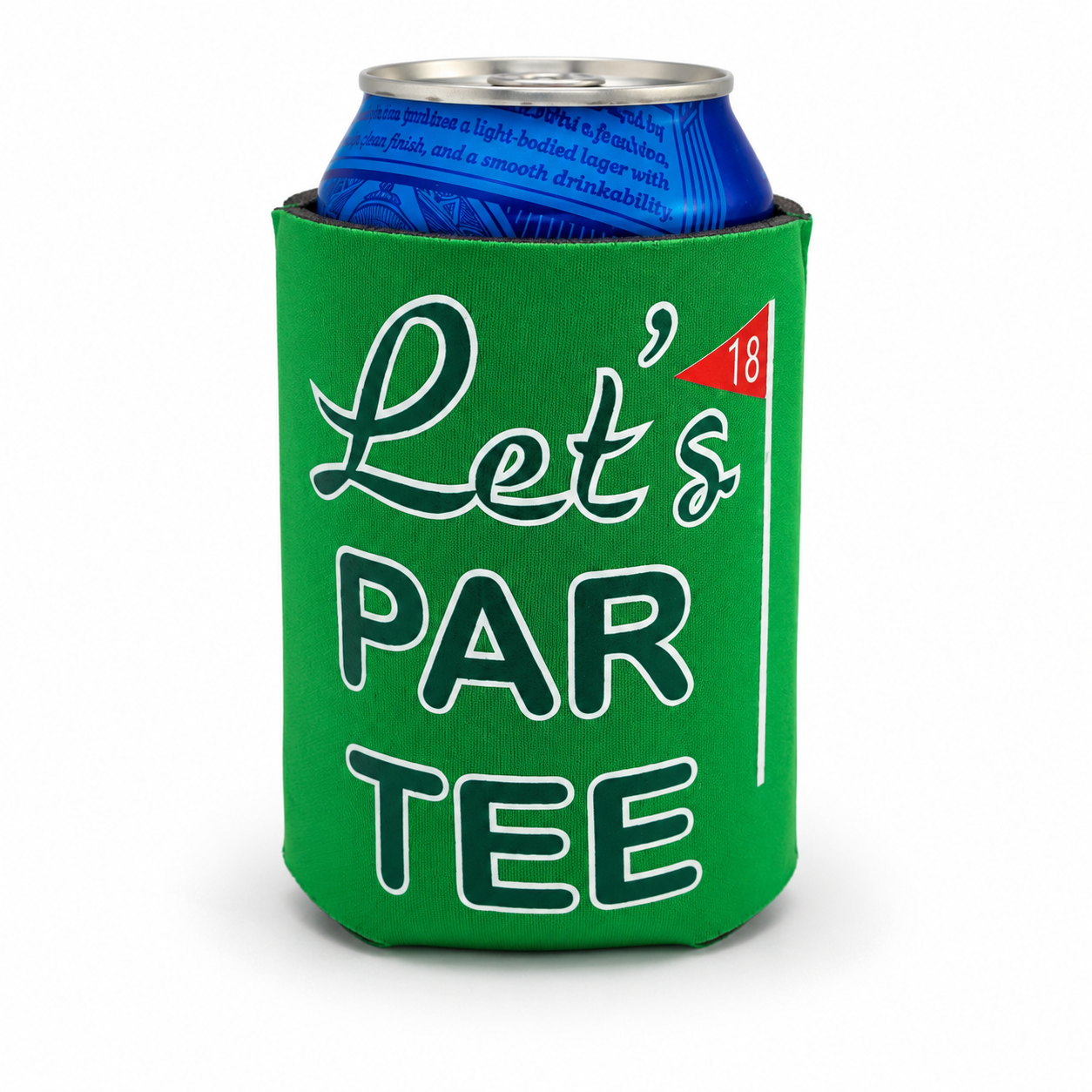 Let’s PAR TEE™ Golf Can Cooler – Funny Golf Gift for Golfers, Bachelor Parties & Tournaments