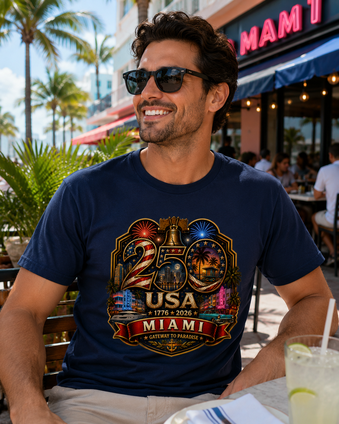 Miami, Florida Shirt | America's Gateway to the Tropics | USA 250 Collection™