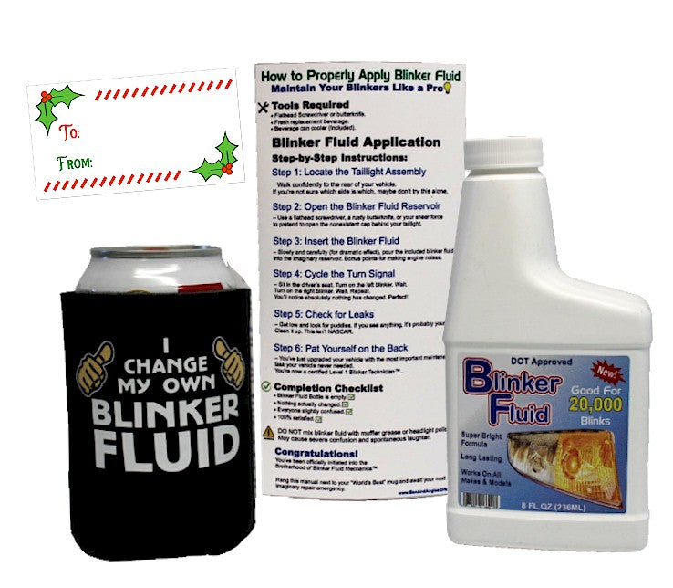 Blinker Fluid Gag Gift Kit (Bundle Options)