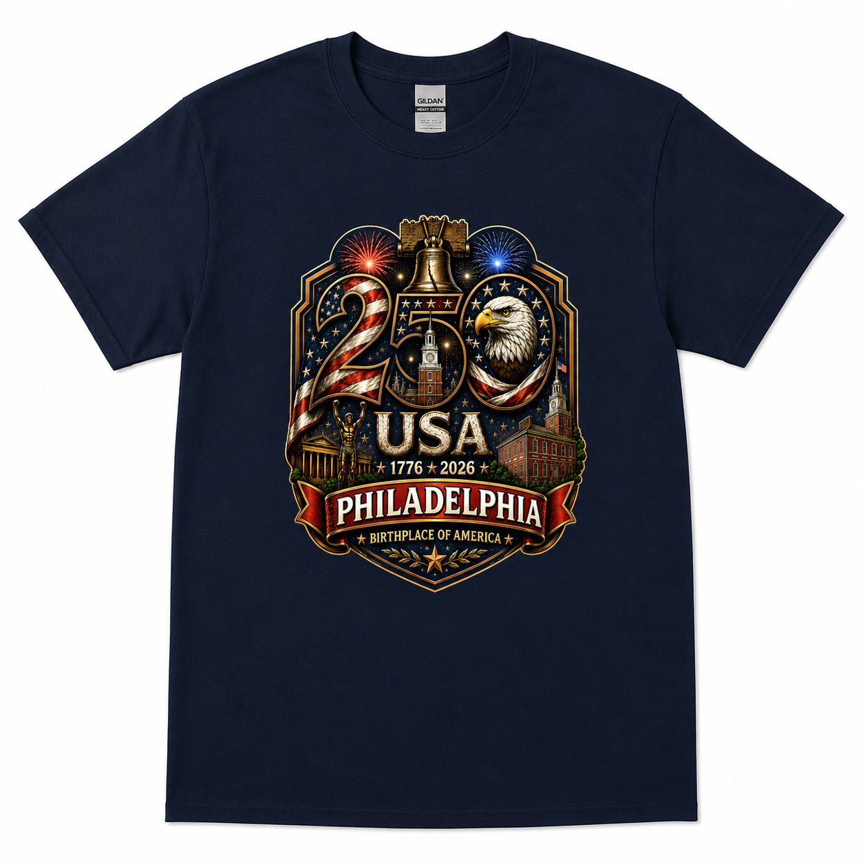 Philadelphia, Pennsylvania Shirt | Birthplace of American Independence | USA 250 Collection™