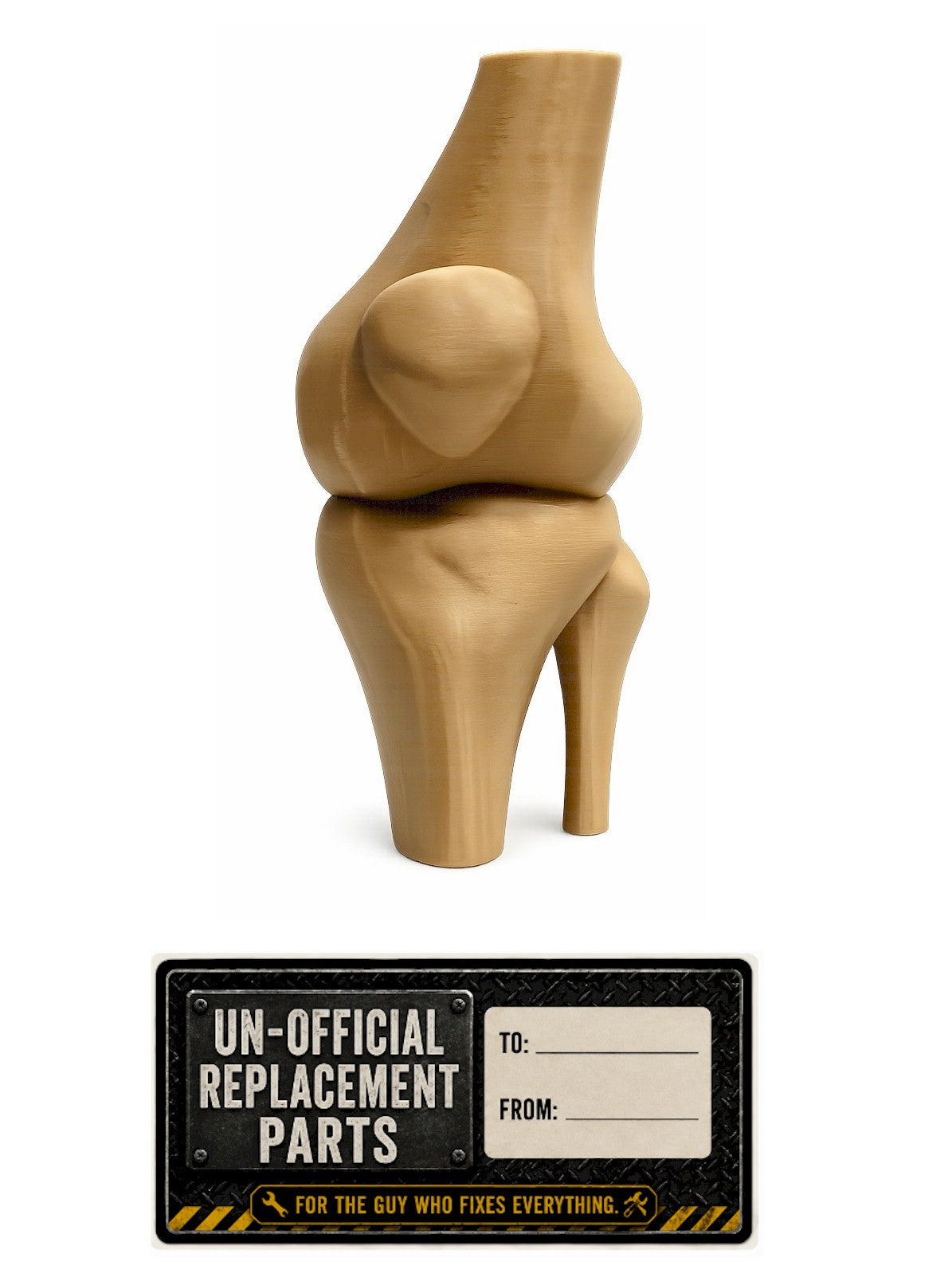 Funny Father’s Day Gift for DIY Dads & Hardworking Husbands - STAN-KNEE™ Replacement Knee Joint  Kit