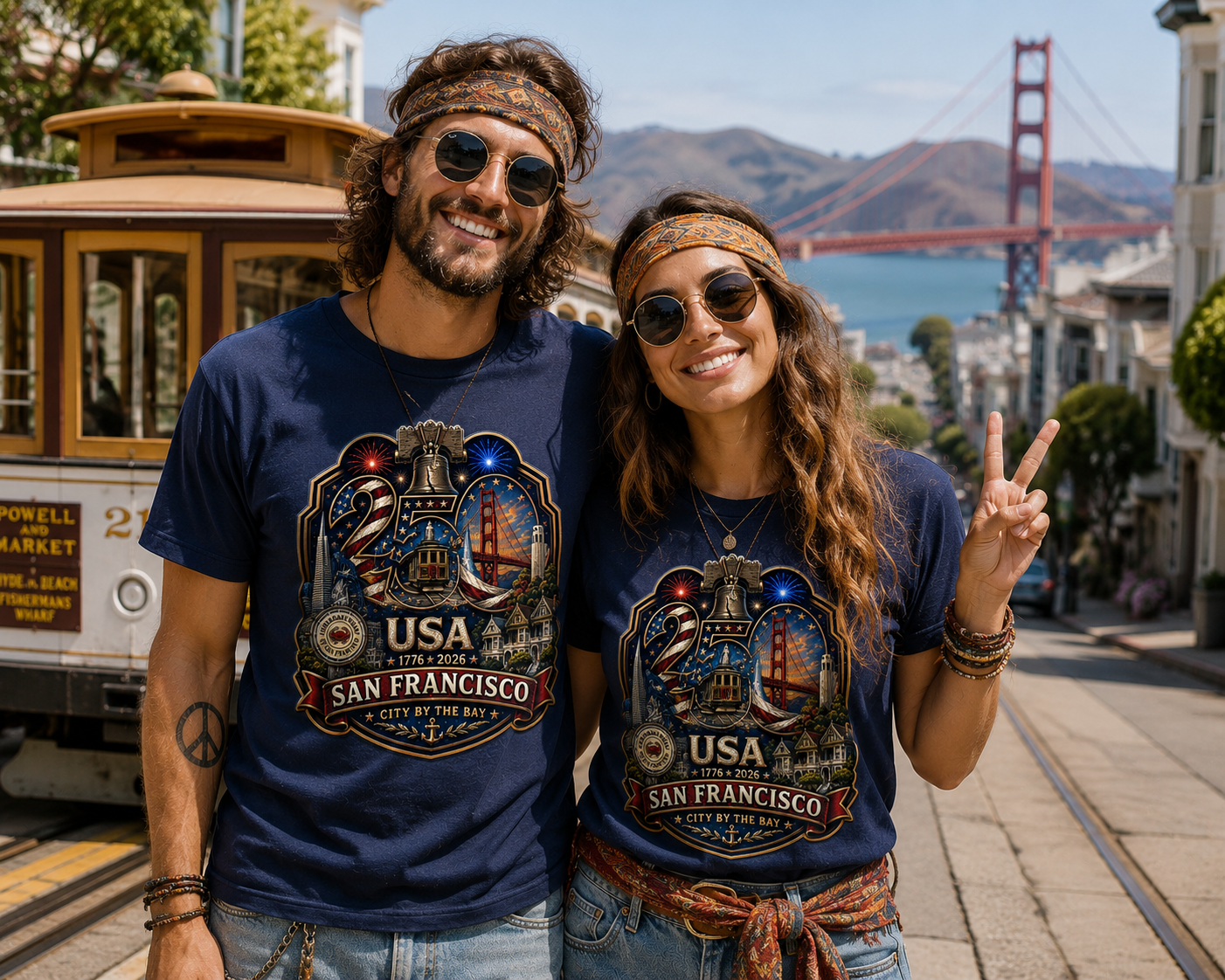 San Francisco, California Shirt | Gateway to the Pacific | USA 250 Collection™