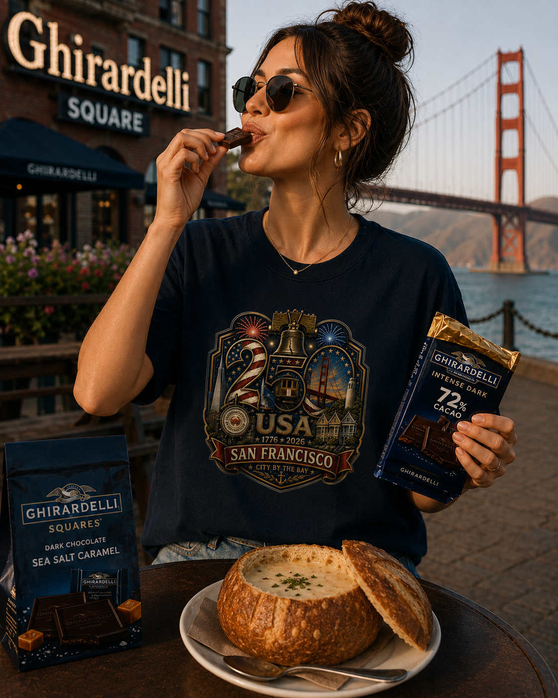 San Francisco, California Shirt | Gateway to the Pacific | USA 250 Collection™