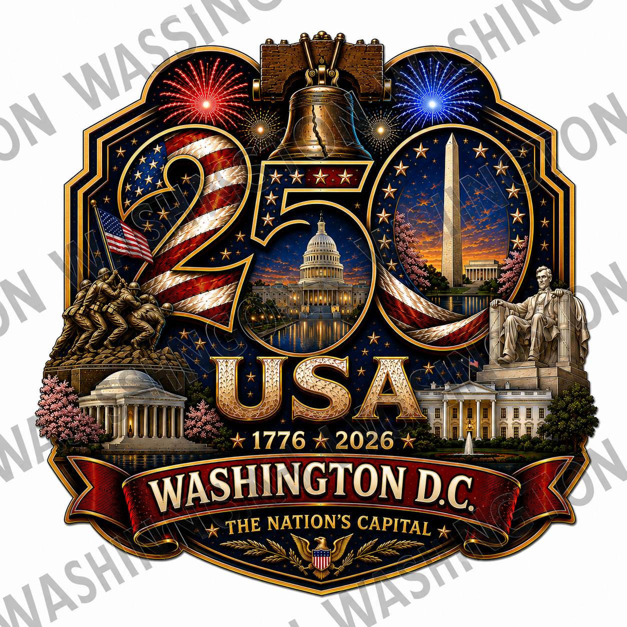 Washington, D.C. Shirt | Where America Leads | USA 250 Collection™