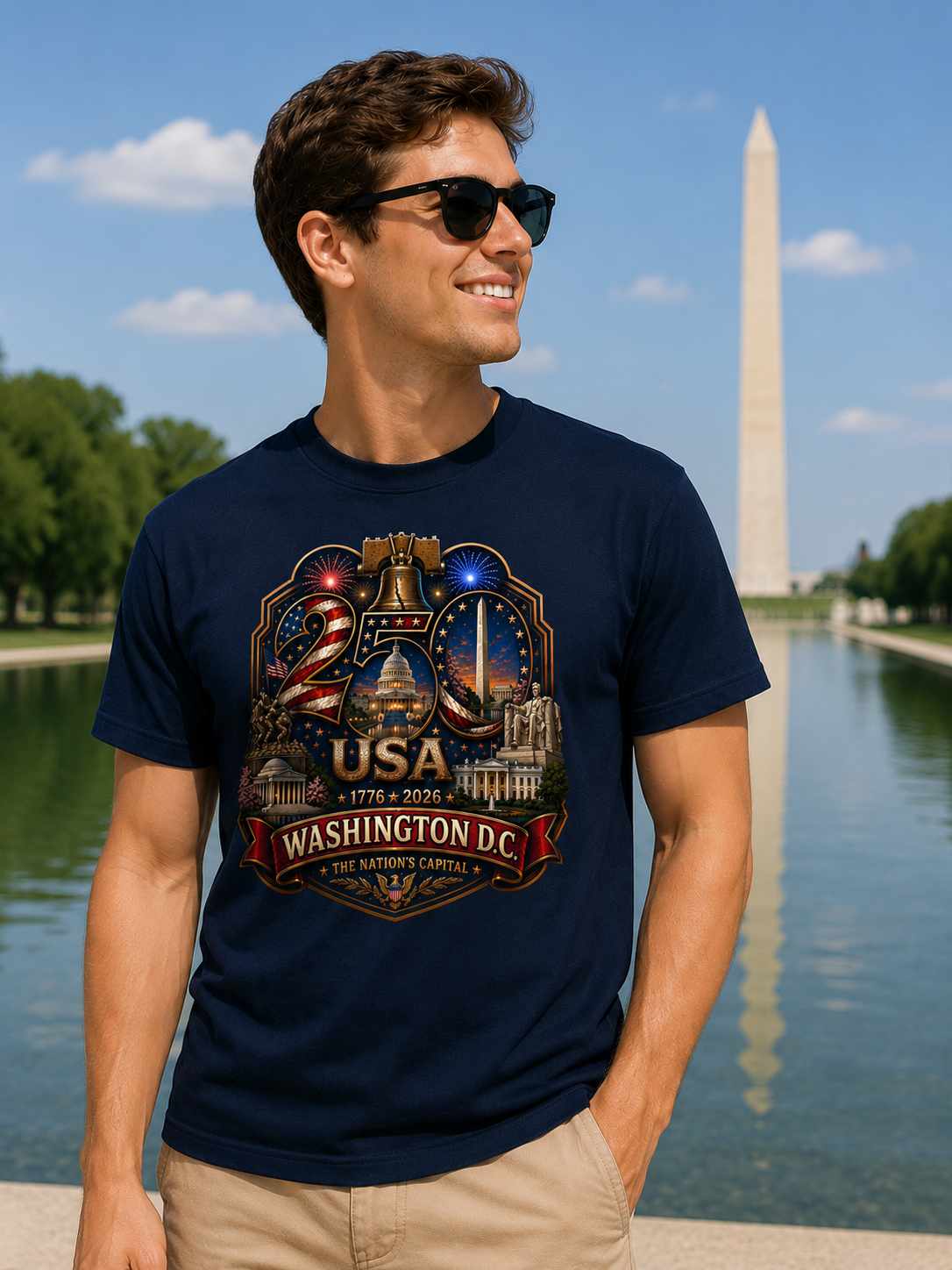 Washington, D.C. Shirt | Where America Leads | USA 250 Collection™