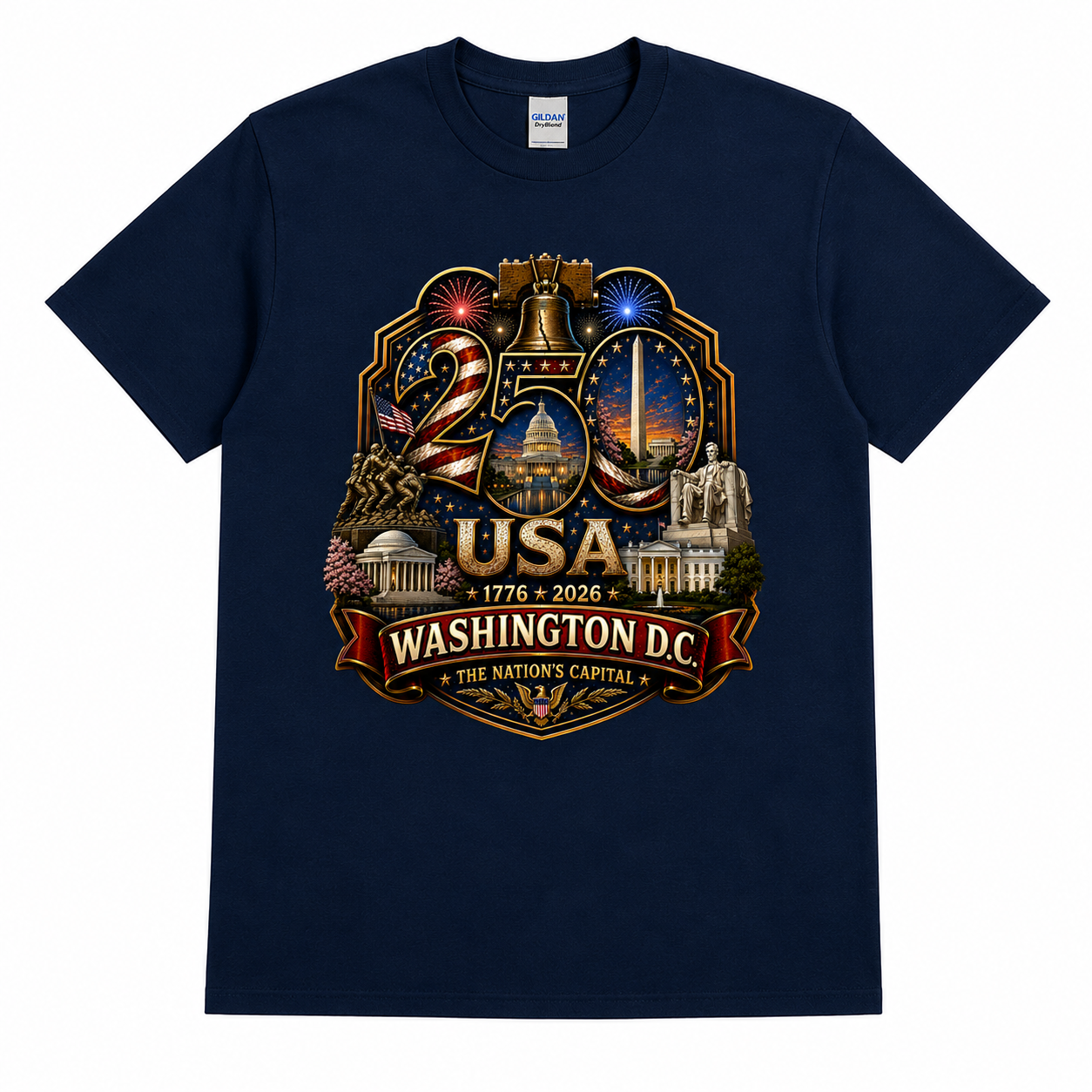 Washington, D.C. Shirt | Where America Leads | USA 250 Collection™