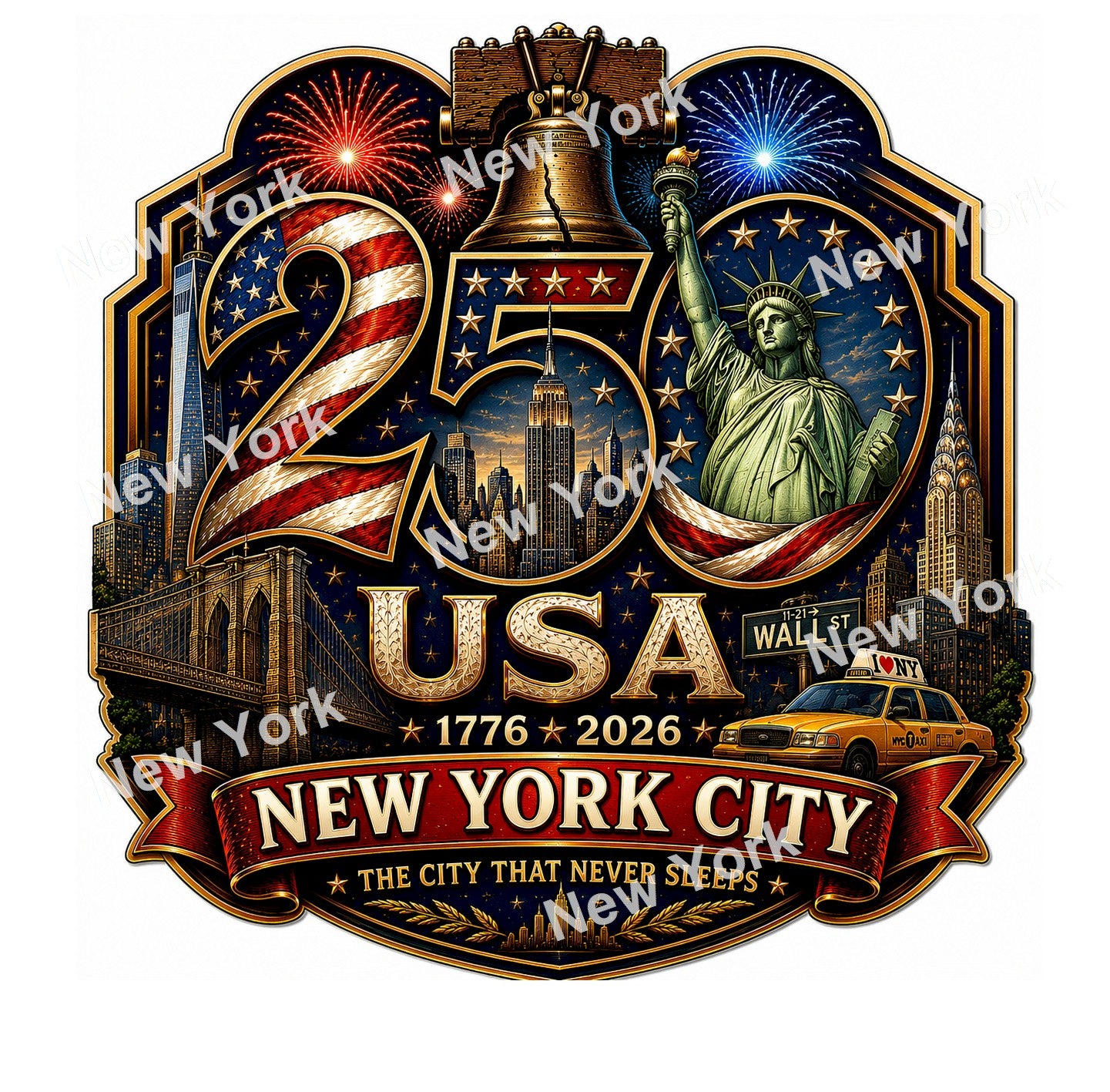 New York City Shirt | America's Gateway to Opportunity | USA 250 Collection™
