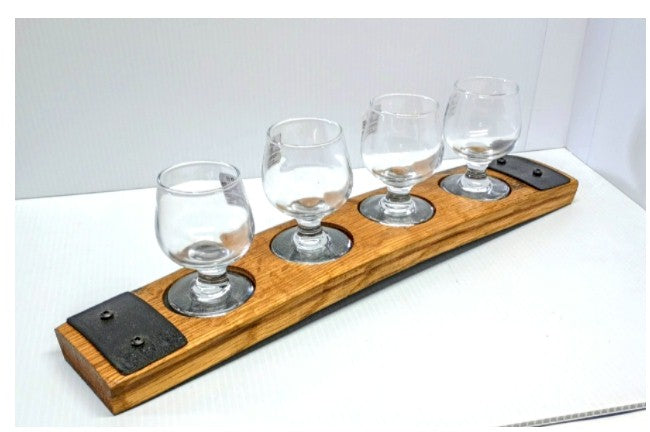 Oak & Iron™ Whiskey Flight Shot Tray