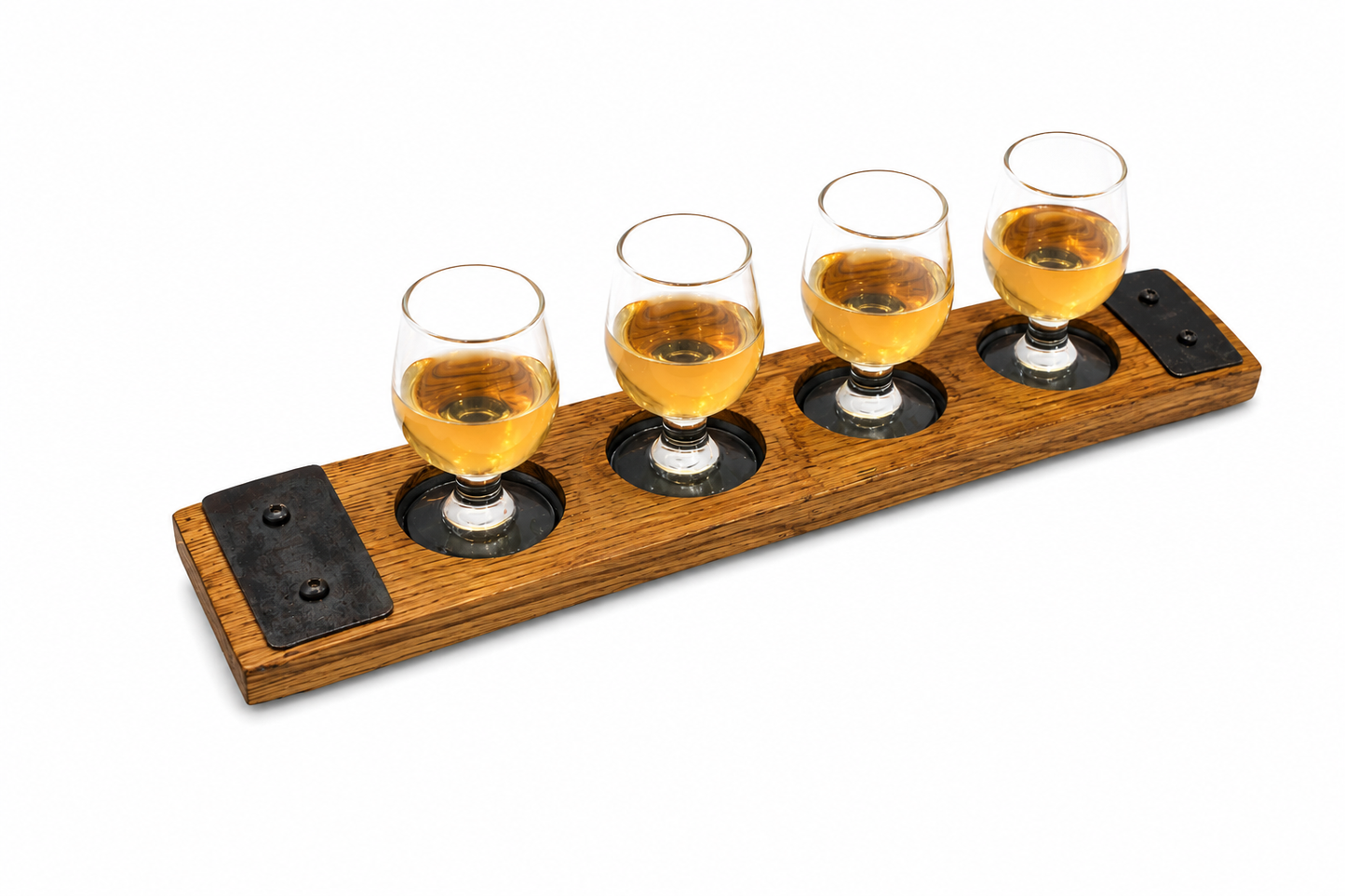 Oak & Iron™ Whiskey Flight Shot Tray